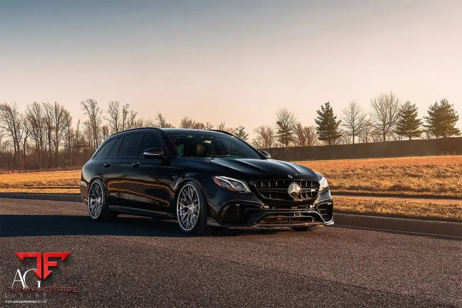 Mercedes-Benz E63S AMG on custom forged wheels