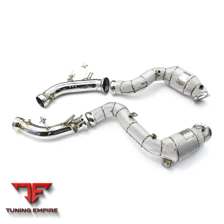 MERCEDES-BENZ E63S AMG W213 4.0TT CATLESS / CATTED DOWNPIPES