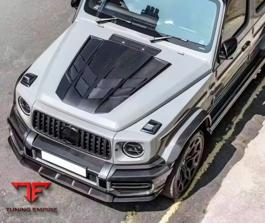 MERCEDES BENZ G-CLASS G63 G500 W464 CARBON FIBER FRONT BONNET HOOD