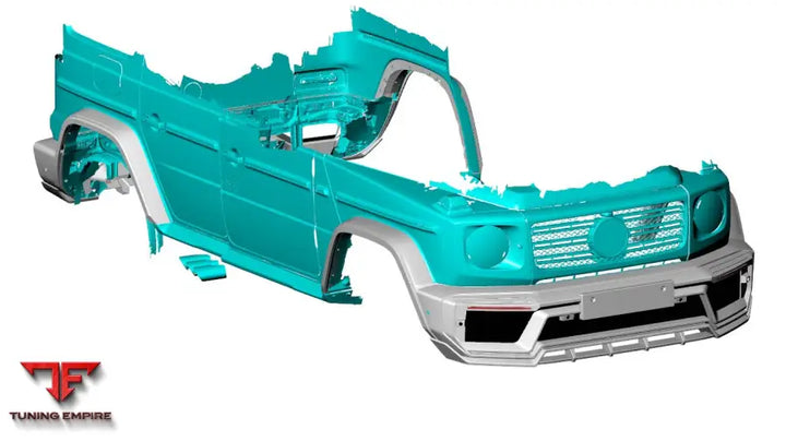 MERCEDES BENZ G class W463A W464 G63 AMG 2018 + FRONT BUMPER REAR BUMPER FENDER FLARES DRY CARBON FIBER BODY KIT