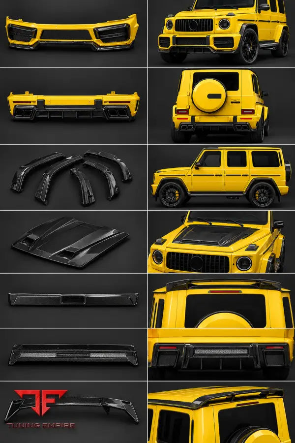 MERCEDES BENZ G-CLASS W464 CARBON FIBER PARTS 2019Y