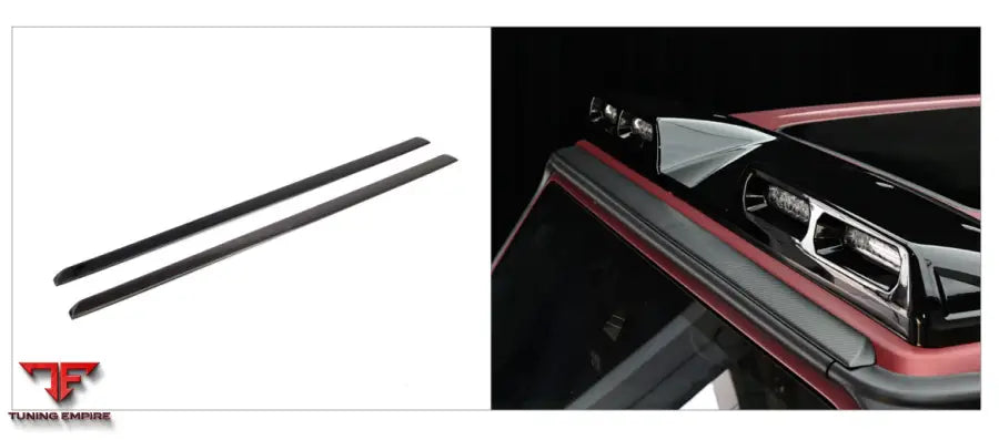 MERCEDES BENZ G-CLASS W464 DECORATIVE CARBON ROOF STRIPE