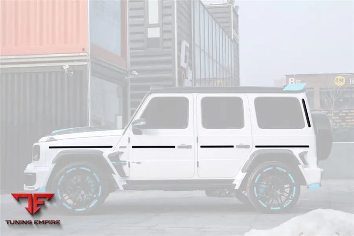 MERCEDES BENZ G550 & G63 AMG W464 G-WAGEN BR-G900 STYLE DRY CARBON BODY LINE TRIMS BSD