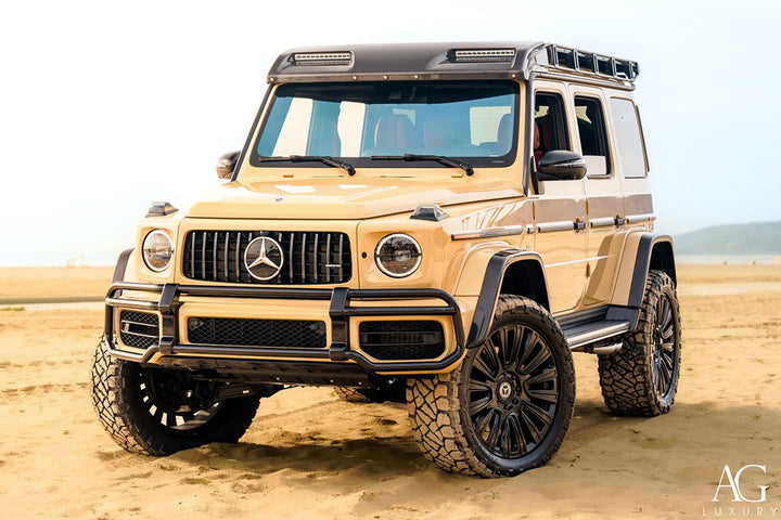 Mercedes-Benz G63 4x4 AMG on custom forged wheels