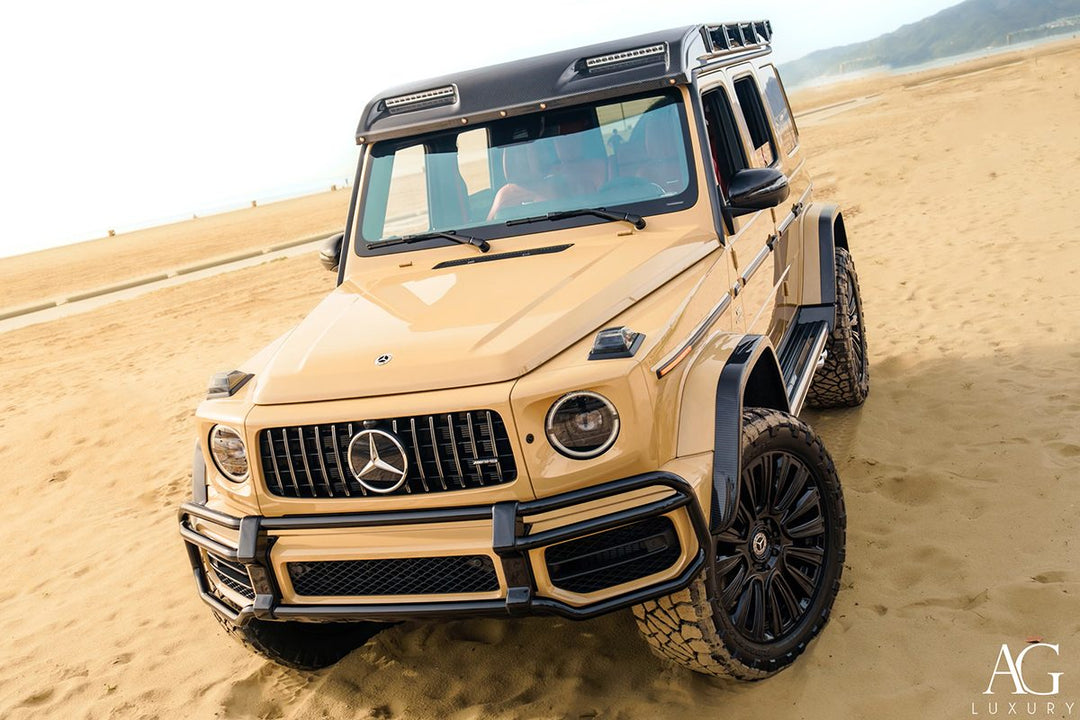 Mercedes-Benz G63 4x4 AMG on custom forged wheels