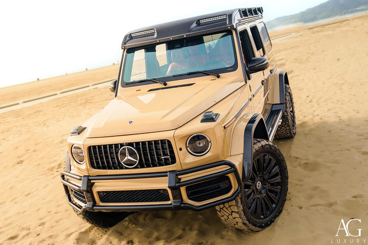 Mercedes-Benz G63 4x4 AMG on custom forged wheels