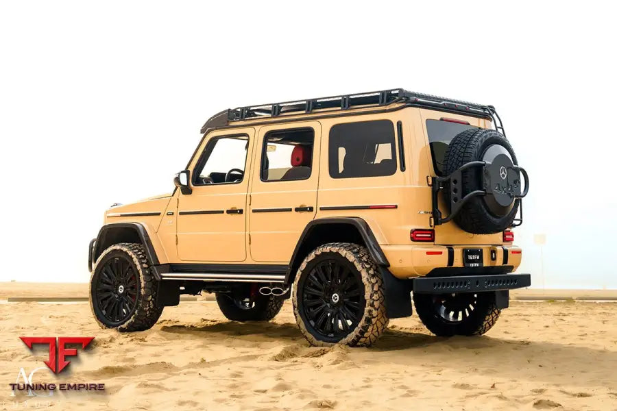 Mercedes-Benz G63 4x4 AMG on custom forged wheels