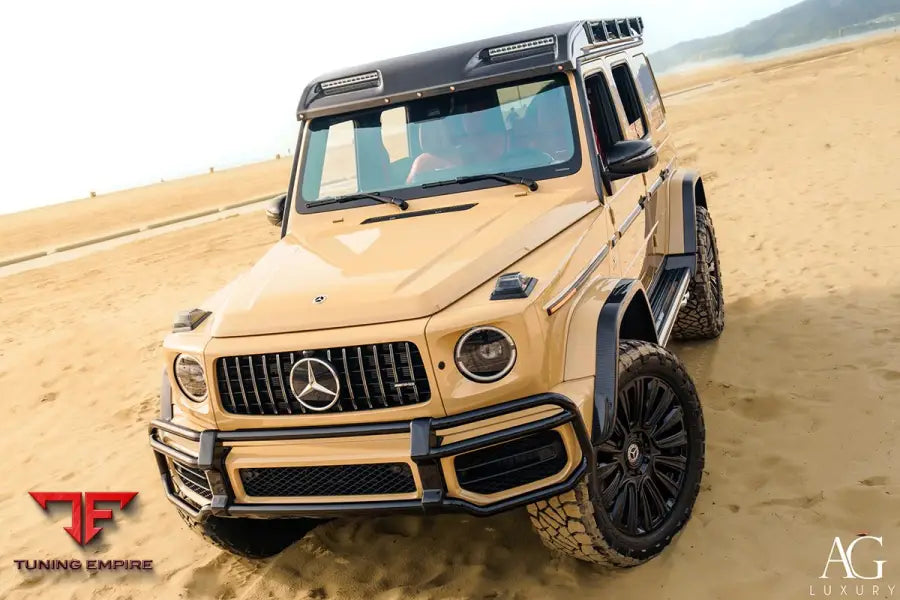 Mercedes-Benz G63 4x4 AMG on custom forged wheels