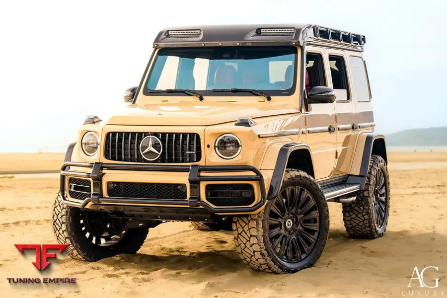 Mercedes-Benz G63 4x4 AMG on custom forged wheels