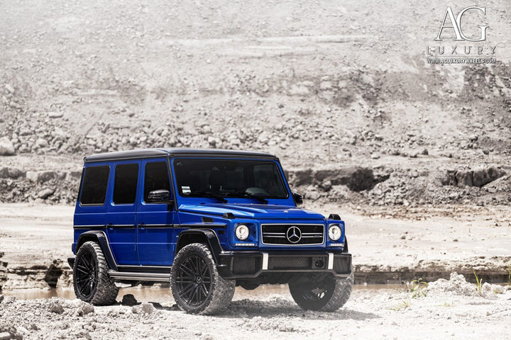 Mercedes-Benz G63 AMG on custom forged wheels