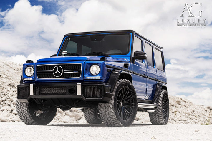 Mercedes-Benz G63 AMG on custom forged wheels