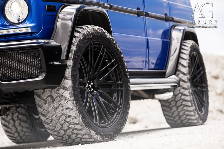 Mercedes-Benz G63 AMG on custom forged wheels