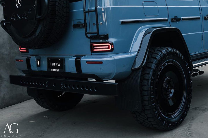 Mercedes-Benz G63 AMG 4x4 on custom forged wheels