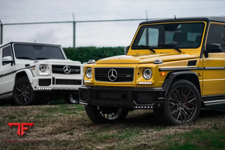 MERCEDES BENZ G63 AMG FORGED WHEELS AND EXHAUST SYSTEM