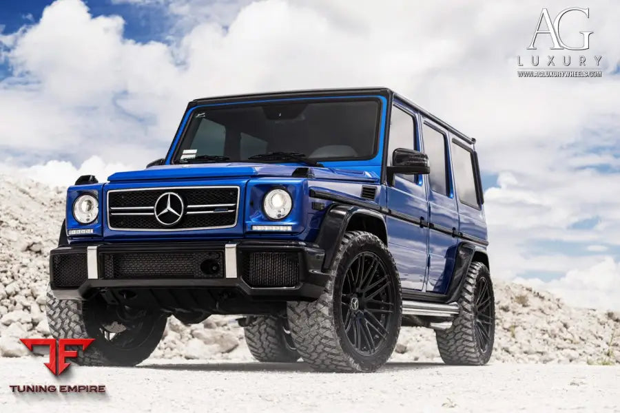 Mercedes-Benz G63 AMG on custom forged wheels