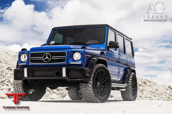 Mercedes-Benz G63 AMG on custom forged wheels