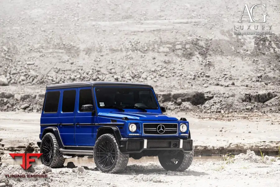 Mercedes-Benz G63 AMG on custom forged wheels