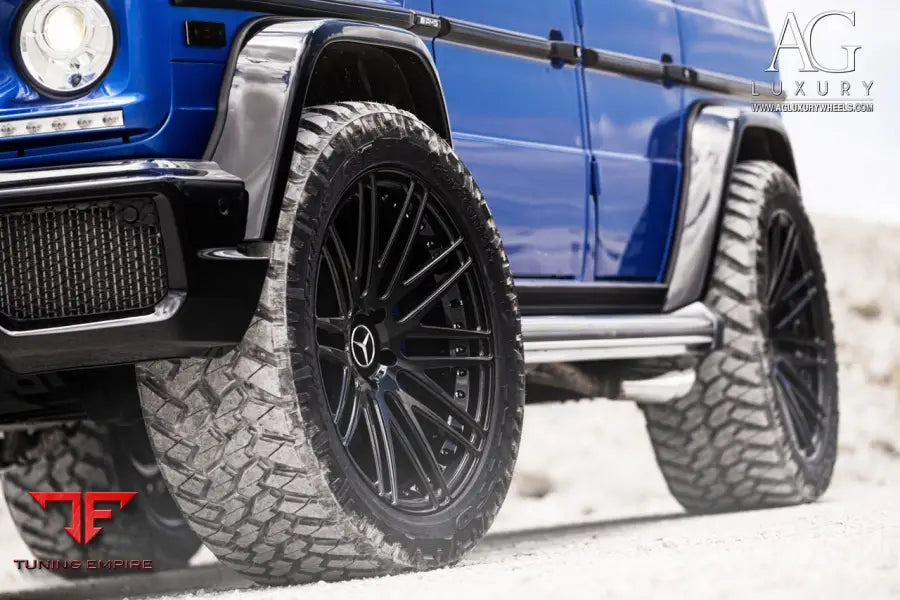 Mercedes-Benz G63 AMG on custom forged wheels