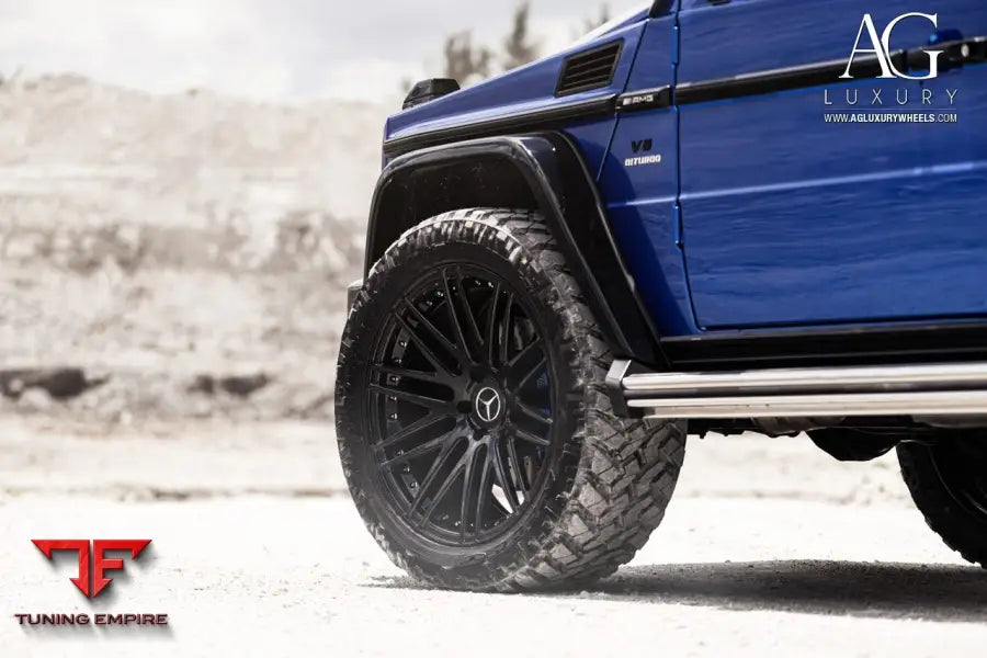 Mercedes-Benz G63 AMG on custom forged wheels