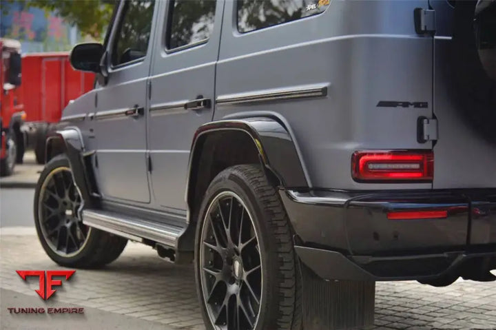MERCEDES BENZ G63 AMG W464 G-WAGEN TC STYLE DRY CARBON FIBER REAR LIP BSD
