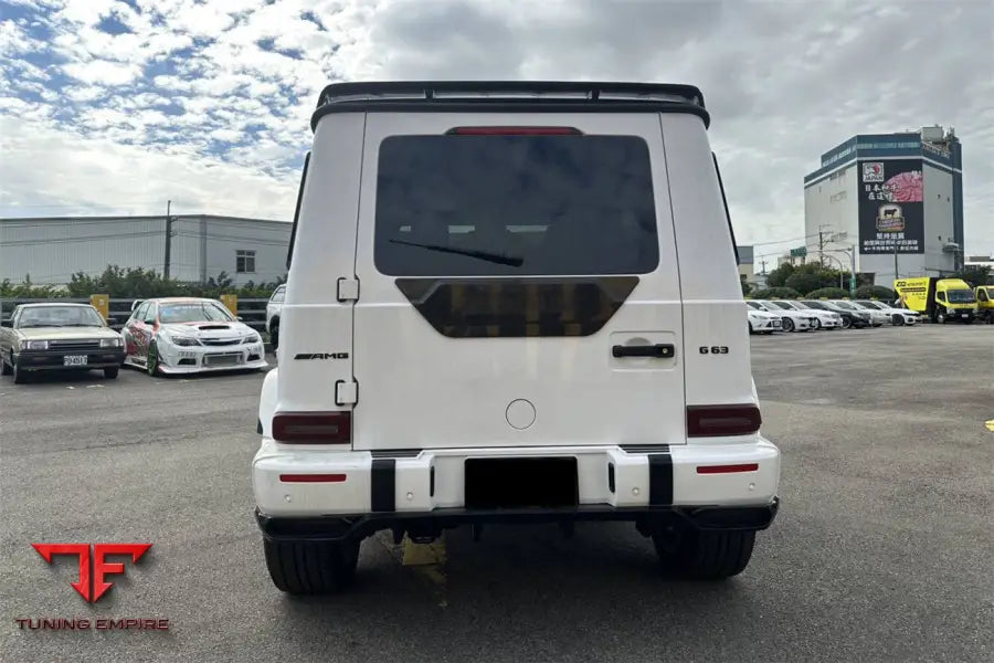 MERCEDES BENZ G63 AMG W464 G-WAGEN TC STYLE DRY CARBON FIBER REAR LIP BSD