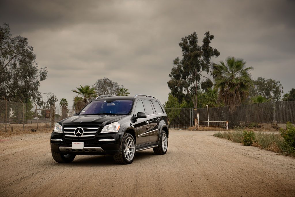 MERCEDES-BENZ GL550 on custom forged wheels