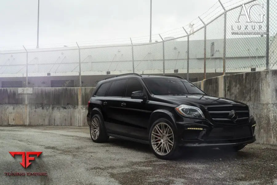 Mercedes-Benz GL63 AMG on custom forged wheels