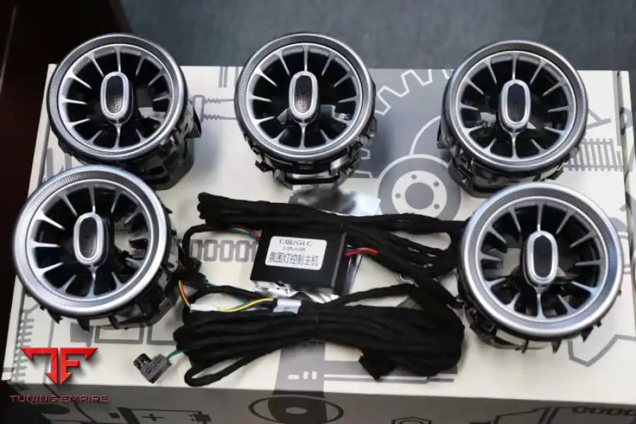 MERCEDES BENZ GLC/C-CLASS AIR VENTS WITH AMBIENT LIGHTS