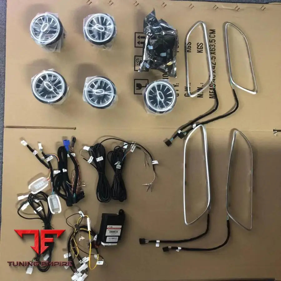 MERCEDES BENZ GLC/C-CLASS AIR VENTS WITH AMBIENT LIGHTS