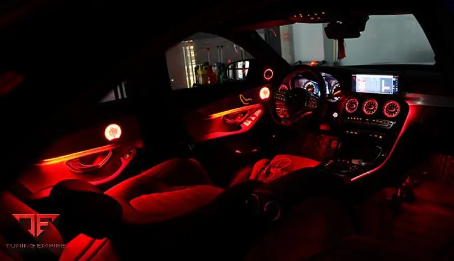 MERCEDES BENZ GLC/C-CLASS AIR VENTS WITH AMBIENT LIGHTS