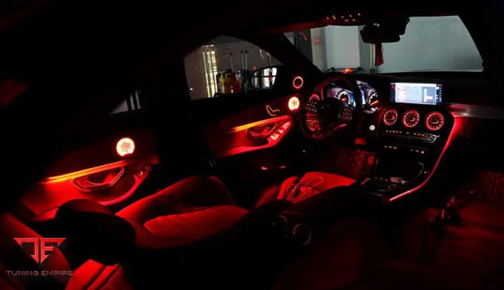 MERCEDES BENZ GLC/C-CLASS AIR VENTS WITH AMBIENT LIGHTS