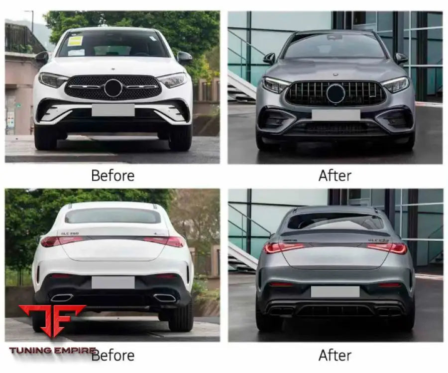 MERCEDES BENZ GLC CLASS C254 COUPE AMG LINE UPGRADE TO AMG C254 GLC63 2023 + CONVERSION BODY KIT