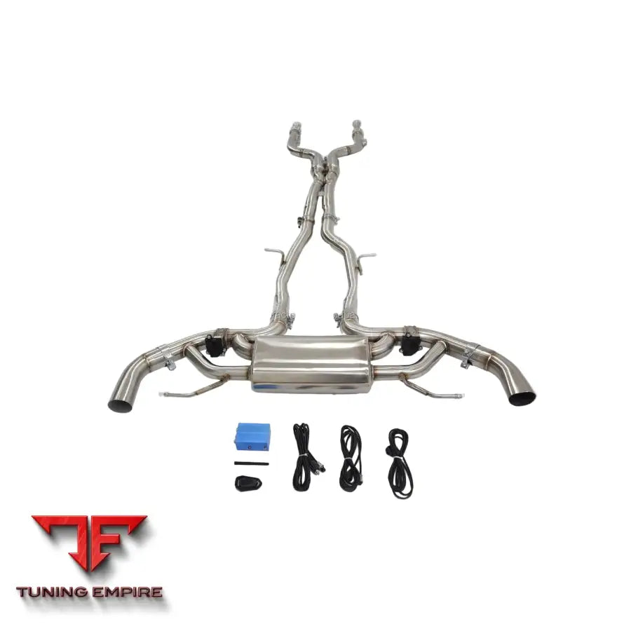 MERCEDES BENZ GLC-CLASS GLC43 X253 3.0T STAINLESS STEEL CATBACK RAZOR EXHAUST WITH MUFFLER VALVE