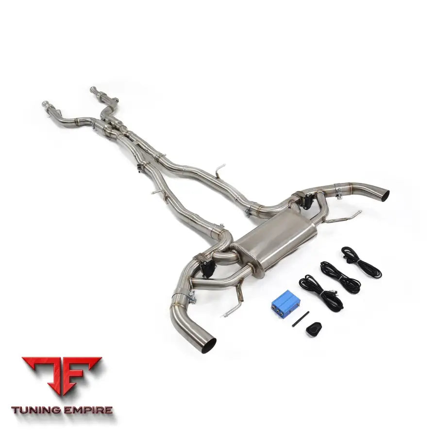 MERCEDES BENZ GLC-CLASS GLC43 X253 3.0T STAINLESS STEEL CATBACK RAZOR EXHAUST WITH MUFFLER VALVE