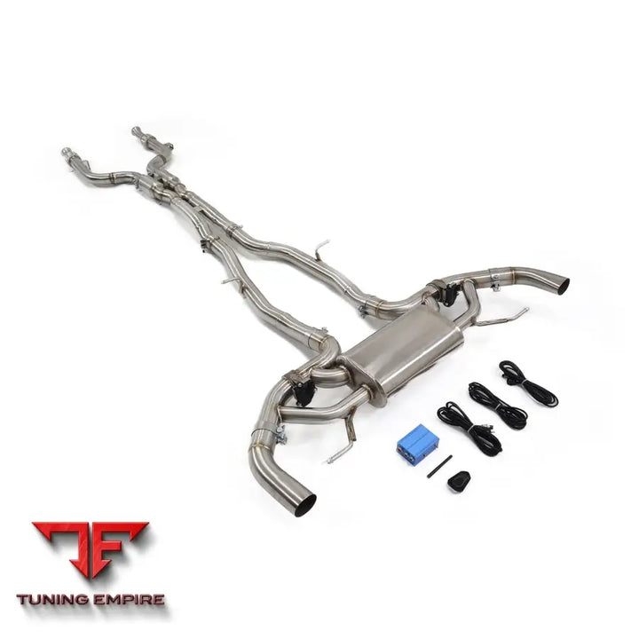 MERCEDES BENZ GLC-CLASS GLC43 X253 3.0T STAINLESS STEEL CATBACK RAZOR EXHAUST WITH MUFFLER VALVE