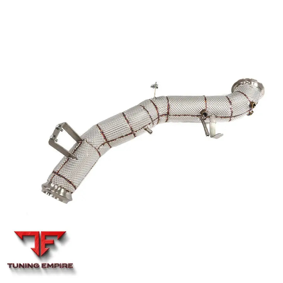 MERCEDES BENZ GLC-CLASS GLC63 2.0T STAINLESS STEEL RAZOR EXHAUST DOWNPIPE WITH HEAT SHIELD