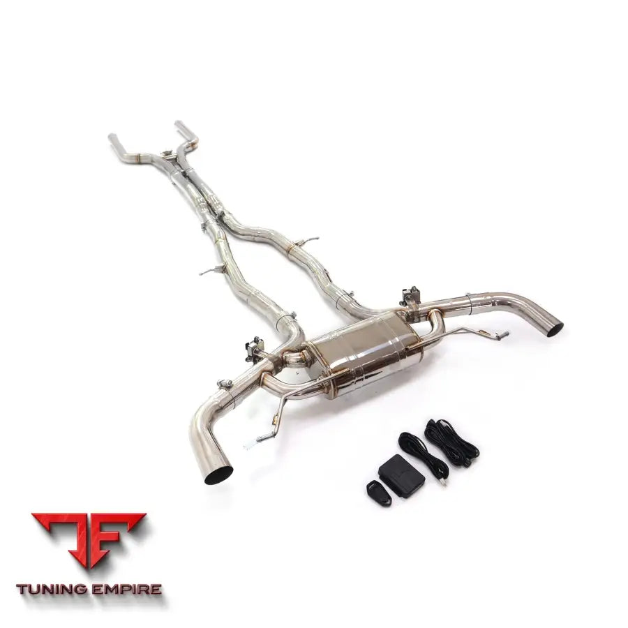 MERCEDES BENZ GLC-CLASS GLC63 4.0T X253 STAINLESS STEEL CATBACK RAZOR EXHAUST WITH MUFFLER VALVE