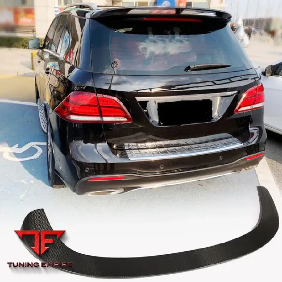MERCEDES BENZ GLC CLASS W166 GLE350 GLE43 CARBON FIBER REAR ROOF SPOILER 2015-2019Y
