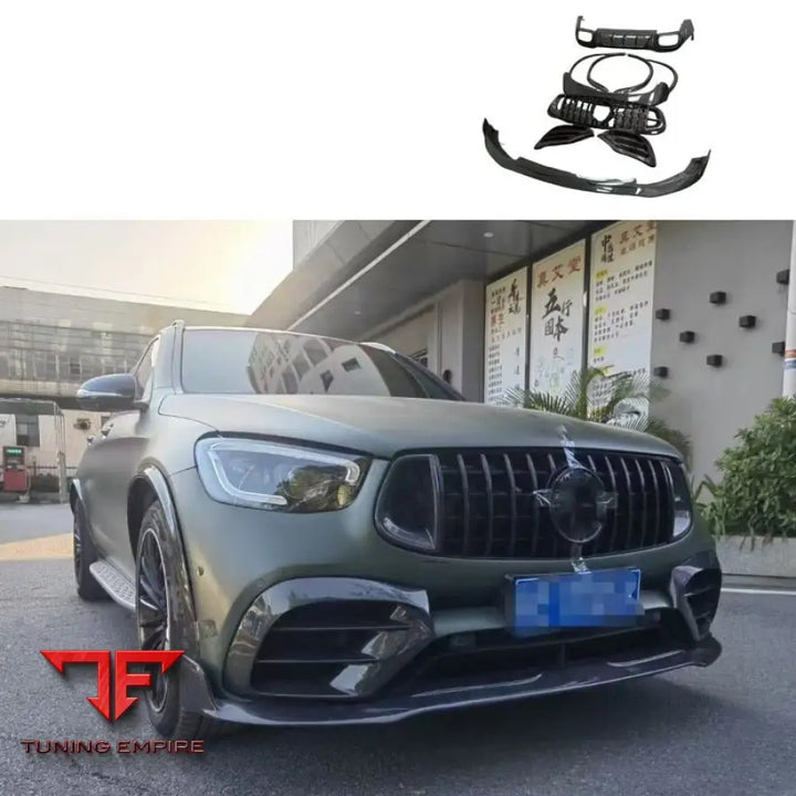 MERCEDES-BENZ GLC SUV CARBON FIBER BODY KIT EXTERIOR PARTS