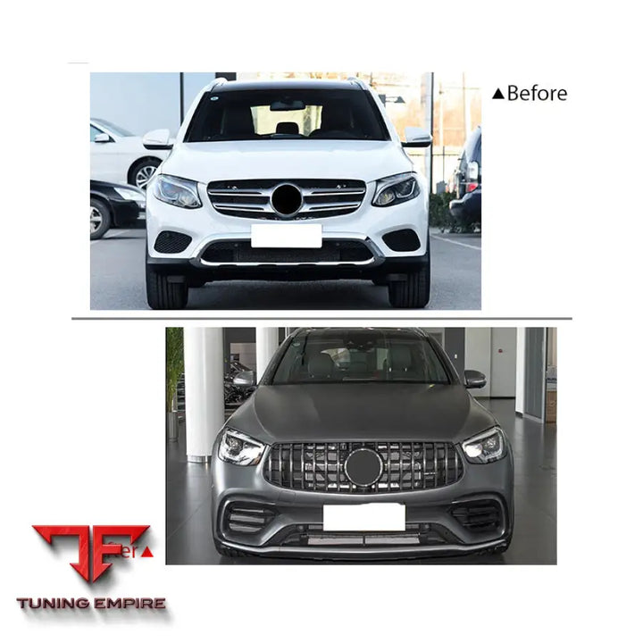 MERCEDES-BENZ GLC (X253) UPGRADE TO GLC63 AMG BODY KIT 2016-2019Y