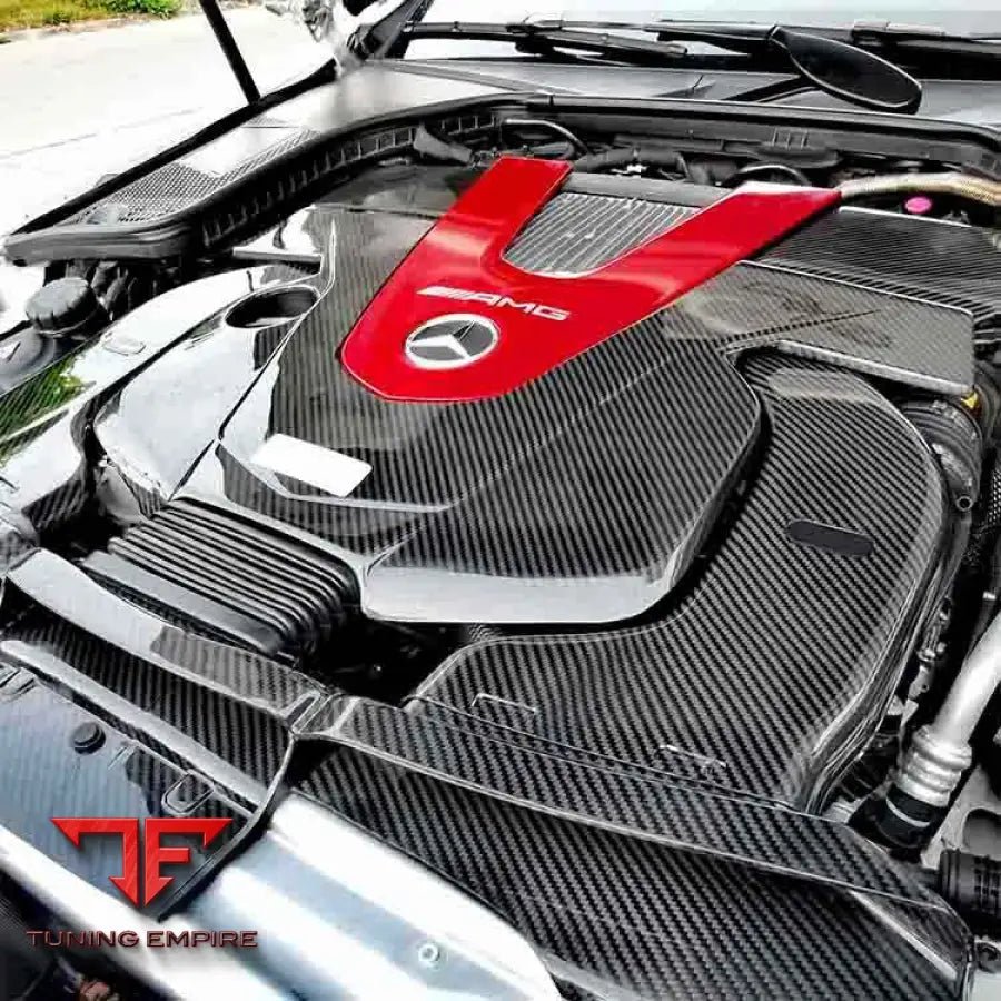 MERCEDES BENZ GLC43 C43 AMG CARBON FIBER AIR INTAKE 2020-2023Y