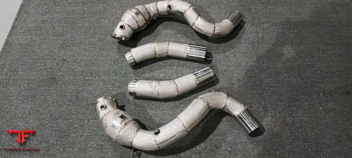 MERCEDES-BENZ GLC63 AMG 4.0T DOWNPIPES CATLESS OR CATTED HEATWRAPPED