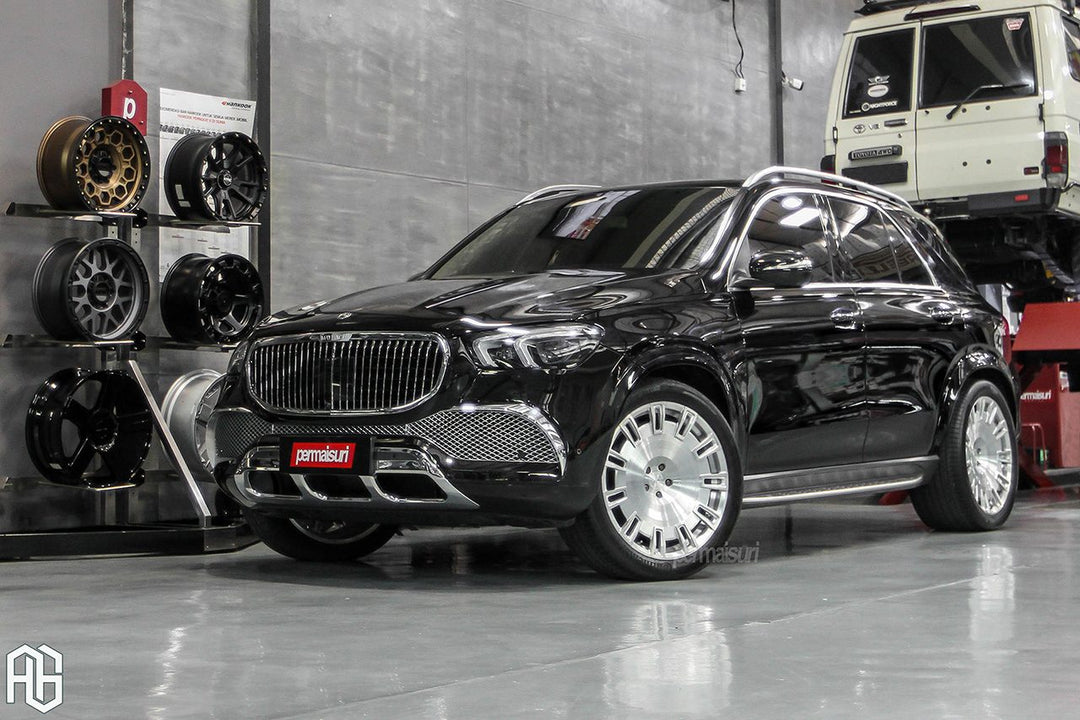 Mercedes-Benz GLE on custom forged wheels
