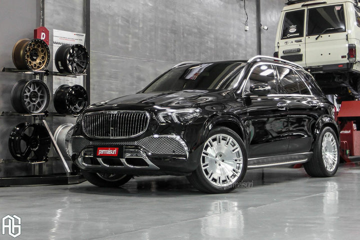 Mercedes-Benz GLE on custom forged wheels