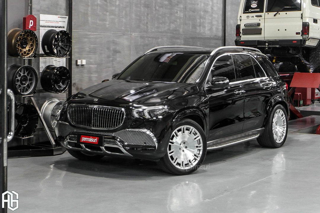 Mercedes-Benz GLE on custom forged wheels