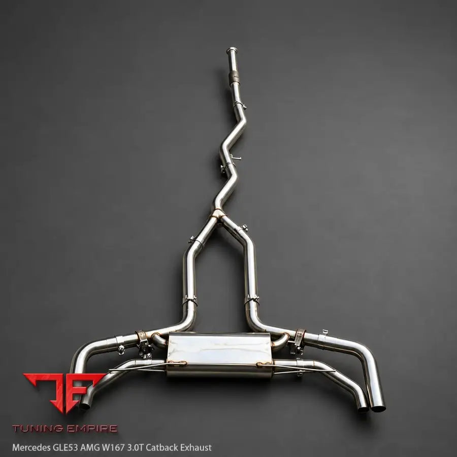 MERCEDES BENZ GLE 53 AMG W167 CATBACK VALVED EXHAUST