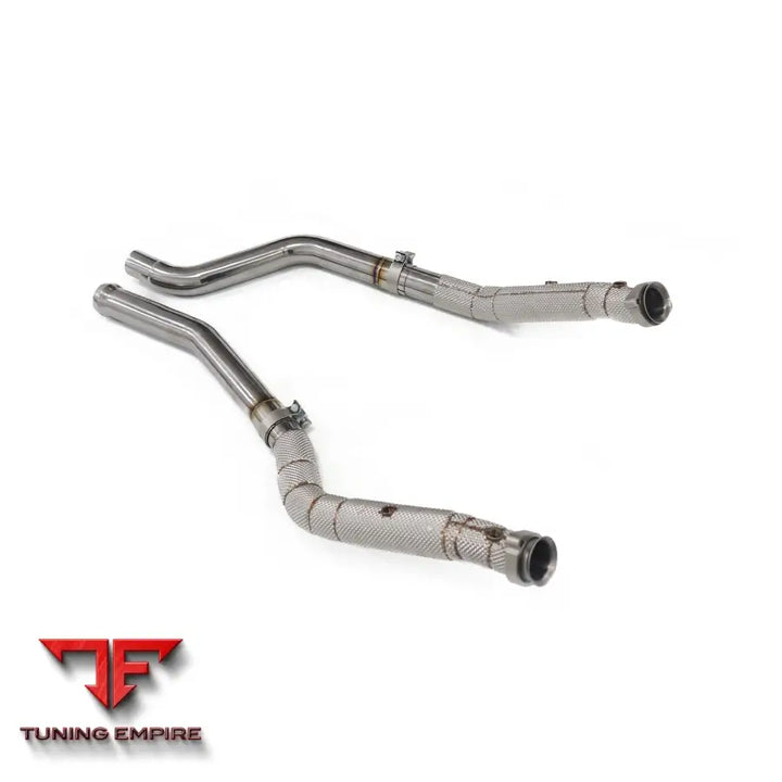 MERCEDES BENZ GLE-CLASS GLE63 W166 5.5T STAINLESS STEEL RAZOR EXHAUST DOWNPIPE