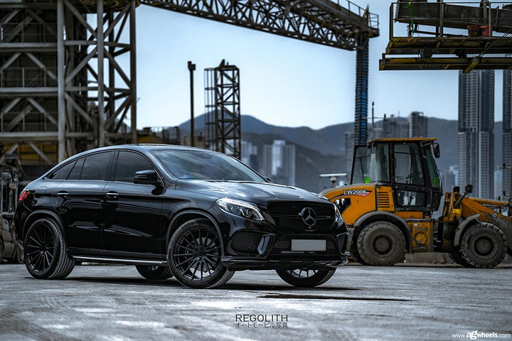MERCEDES-BENZ GLE400 on custom forged wheels