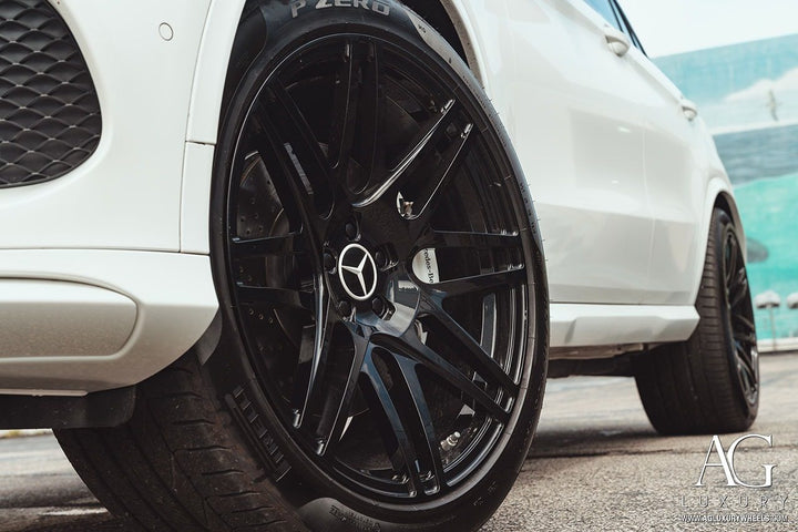 Mercedes-Benz GLE43 AMG on custom forged wheels