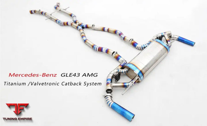 Mercedes Benz Gle43 Amg Titanium Valvetronic Exhaust System